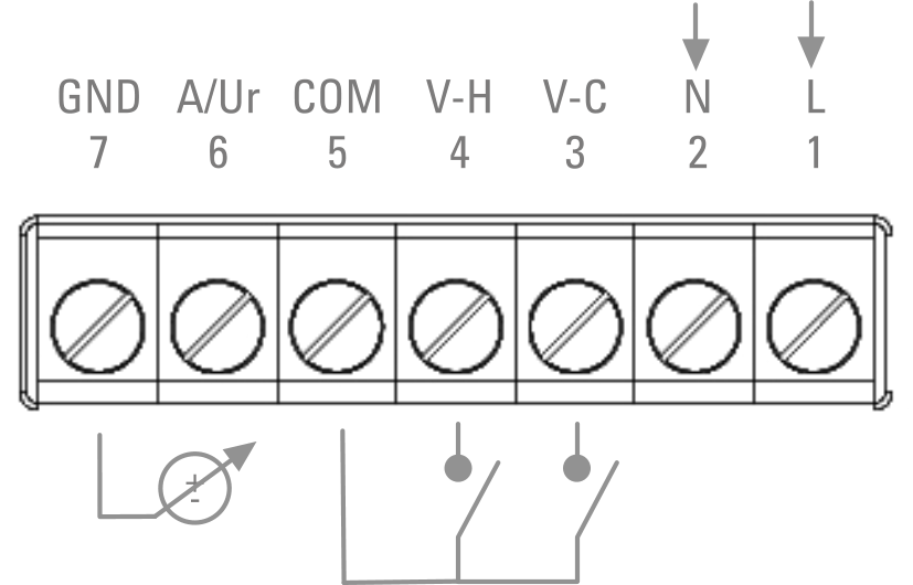 Konektor termostatu UT-15