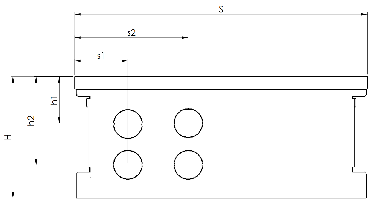 Připojovací otvory